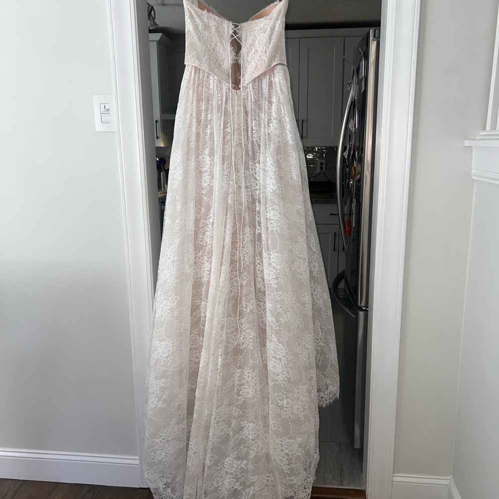 Wtoo by Watters Charlotte Anthropology Wedding Dress - Picture 10 of 13